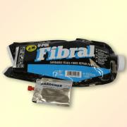 Шпатлевка U-Pol FIBRAL  стекловолокнистая  в пакетах 600мл/0,81кг FIB/BM