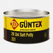 Шпатлёвка Guntex 2к Uni Soft putty 331  1кг