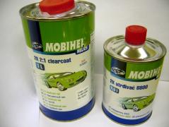 2К акриловый лак ANTI SCRATCH 2:1 в комплекте с отвердителем 1100 MOBIHEL®  8800 (1л+0,5л) (Мобихел)