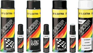 Мотип акриловая краска белая глянцевая 0,5л арт. 04004IG аэрозоль