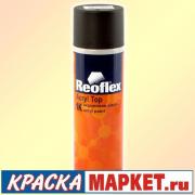 Эмаль чёрный матовый аэрозоль 520мл REOFLEX/12