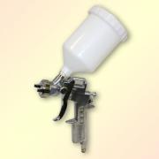 S-990S краскопульт,нижний бачок 1л дюза1,5  VOYLET