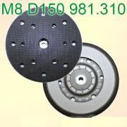 981.310 Диск-подошва д/шл/маш типа ER03/05,мягкая 150мм,6+8+1 от