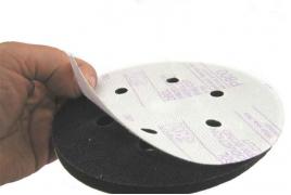 Материал-липучка для диска-подошвы V912150/9 отв.Мирка