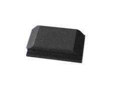 WDK-431002 Плоский ручной шлифовальный блок, , двусторонний (мягкая + средней жесткости) 70*125мм, velcro® липучка для крепления абразивов, материал- полиуретан