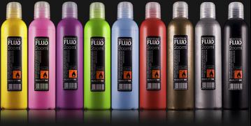 Краска серебро Fluid silver Заправка 200 мл MONTANA