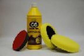 1-7-080 Набор полировальников многослойных на липуч. бел+черн+насадка 14мм Farecla