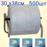 Салфетки полипропиленовые REMIX синие рулон 500шт