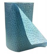 RoxelPro Обезжиривающая салфетка MULTI CLEAN, перфорированный  рулон: 500шт.32х38см., голубая 612214