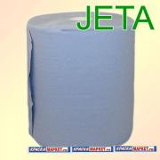 Трехслойные очищающие бумажные салфетки. Отличаются хорошими впитывающими свойствами. Применяются для очистки всех видов жидких и сухих загрязнений, синие, 19г/м², 36х38 см, рулон 1000 штJetaPro