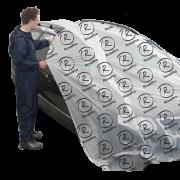 Прозр.маскир.плёнка ROXTOP со стат.эф., 4м х 200м 332211 RoxelPro