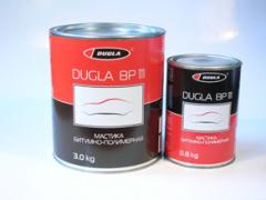 Мастика полимерно-битумная DUGLA BP 111 евробаллон 1л/12 шт/ж