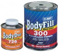 Грунт акриловый 3+1 с отвердителем серый (3л+1л)  BODY