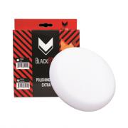 12300 BlackFox Полировальник поролоновый на липучке, 150мм х 25мм, твердый, белый 1шт/уп