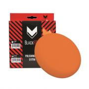12310 BlackFox Полировальник поролоновый на липучке, 150мм х 25мм, универсальный, оранжевый 1шт/уп