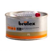 Шпатлевка-РЕ волокнистая с отвердителем.1,8 кг BRULEX