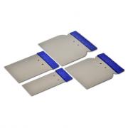 CF Набор гибких металлических шпателей 50-80-100-120 мм