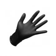 Нитрил.перчатки ROXONE ,чёрные , L 1ПАРА