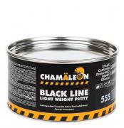 CHAMAELEON Шпатлевка  15555 мягкая легкая Black Line (вкл.отвердитель) 1 л /1,8 кг  15555