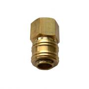 RP208326 Соединение быстроразъёмное "мама", 1/2', внутренняя резьба, "Немецкий тип", латунь,HUBERTH