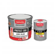 Новол грунт акриловый  4+1 PROTECT300(красный) 1л+0,25л 370511