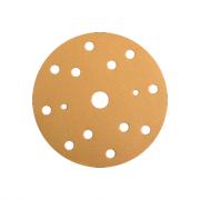 Р1200 Микротонкий абразивный круг на пленке Ø150мм 15 отв RADEX  Gold  ) 553618