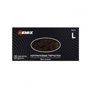 Перчатки нитриловые REMIX GENERAL (черные) S