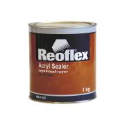 Акриловый 1К грунт 1кг серый АКЦИЯ REOFLEX/6