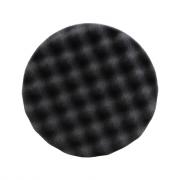 225455 Поролоновый полировальник на липучке 150 х 25мм, мягкий, чёрный, рифлёный RoxelPro