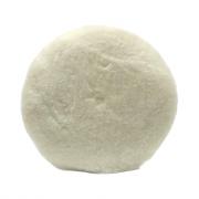 227125 RoxelPro Шерстяной полировальник из натуральной овечьей шерсти на липучке 150мм