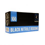 Нитрил.перчатки ROXONE ,чёрные , L уп.100шт 721431