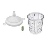 1010488 SATA Набор RPS для стандартных пистолетов - стаканы с крышкой 300мл и фильтром 200µ, 60шт.