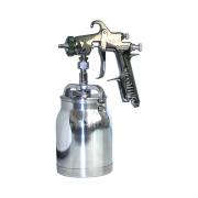 SV-2000-163S Окрасочный пистолет d 1,6 HVLPс ниж/ алюм/ регулируемым бачком. 1л Star