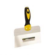 Шпатель "ПРОФИ"  арт.10049-20 200мм из нержавеющей стали с двухкомпонентной ручкой (резина+пластик)