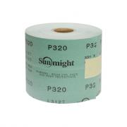 11406 SUNMIGHT Шлифовальный материал FILM в рулонах на липучке 115мм х 50м, зелёный, P 80