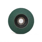 120 Тарельчатый лепестковый торцевой круг С656 125х22мм д/зашлифовки сварных швов и дефектов поверхности из нержавеющей стали и сплавов никеля "SUNMIGHT"