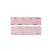 Р320 Шлифовальная полоска SUN NET X313T 70х420мм на липучке, сетка