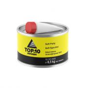 Шпатлевка 2K полиэфирная Soft 0,5 кг, с отв. ТОР-10 ШОК ЦЕНА