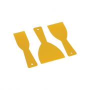 Шпатели пластиковые,набор 3шт (2'',3'',4'') VOLVEX