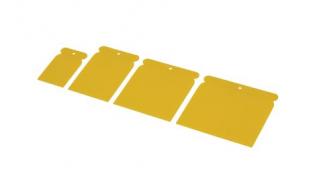 Шпатели металлические  NEW,набор 4шт (50,80,100,120мм) ЭКОНОМ VOLVEX/OTRIX